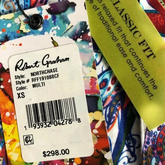 Robert Graham Men’s Button Down Shirt - Picture 3 of 5